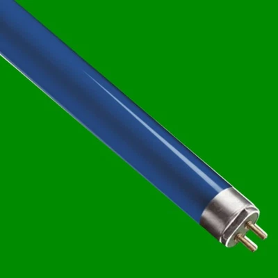 4x 20W T4 567mm (552mm) Blue Coloured Fluorescent Tube 2 pin G5 Strip Light Bulb - Image 1 of 4