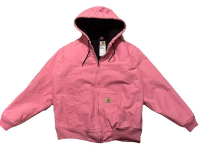 Carhartt Pink Jacket Quilted Lined 14806 Adult Women's Size L WJ130 PKR - Image 1 of 4