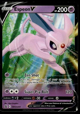 Pokemon TCG SWSH: Sword & Shield Promo Cards #SWSH201 Espeon V NM - Image 1 of 2
