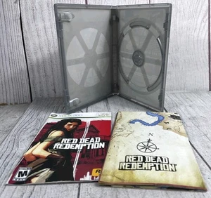 NO DISC - Red Dead Redemption Platinum Hits Edition - Xbox 360 w/ Map + Manual - Picture 1 of 3