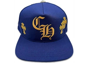 Größe OS - Chrome Hearts Cross Patch Cap blau/gelb Kappe blau/gelb - Bild 1 von 1