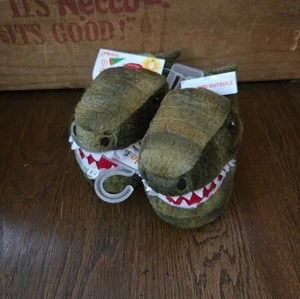 Neu Carters kleine Jungen 7-8 Alligator Hausschuhe - Bild 1 von 5