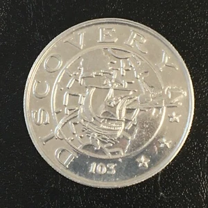 STS-103 Discovery Token Clervoy, Brown, Kelly, Grunsfeld, Smith, Foale y Nicollier - Imagen 1 de 4