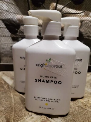 3 Lot Worry Free, Shampoo, 10 fl oz (300 ml) - Image 1 of 2