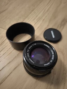 Canon FD 50mm f1: 1.4 Lens - Vintage - Imagen 1 de 3