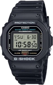 Casio G-Shock DW5600E-1V Uhr klassisch schwarz 200m UK VERKÄUFER verpackt Papiere 1 Jahr Garantie - Bild 1 von 5