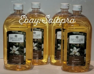Lot of 4 Eves St Claire Vanilla Bubble Bath, 32 fl.oz. ea. Free Shipping - Picture 1 of 8