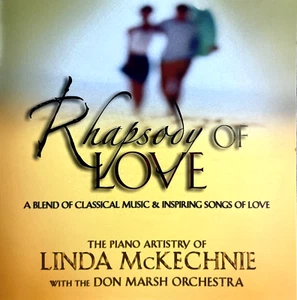 Linda McKenchnie w/ The Don Marsh Orchestra - Rhapsody Of Love CD 2004 Piano - Picture 1 of 8