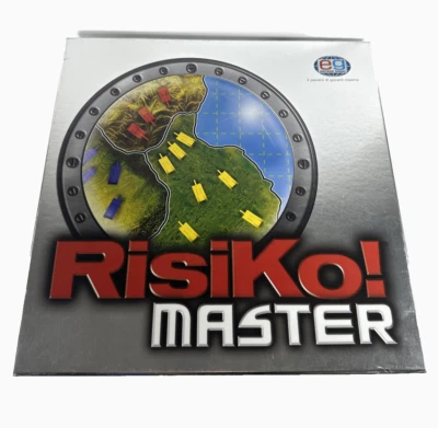 RISIKO! MASTER GIOCO IN SCATOLA EDITRICE GIOCHI OTTIMO COMPLETO 2002 VINTAGE - Immagine 1 di 4