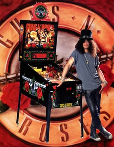 Guns N Roses Data East Flipper Flyer / Broschüre / Anzeige  - Bild 1 von 2