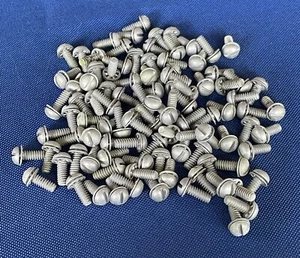 (1,000) Slotted Round HD Machine Screw With captive washer Cadmium 6-32 x 3/8" - Picture 1 of 4