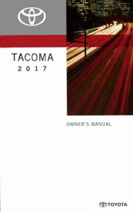 2017 Toyota Tacoma Owners Manual User Guide - Picture 1 of 1