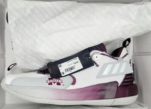Adidas Dame 7 EXTPLY Mississippi State Player Edition *RARE* Sz 14.5 NIB - Picture 1 of 6