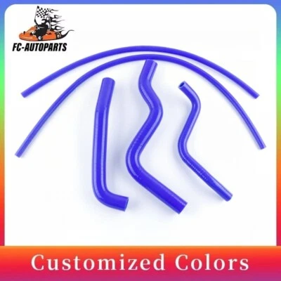 Manguera azul radiador silicona para Yamaha FZ6-S FZ6 FZ600 FZ 600 2006 tubo de refrigerante Foto 1 de 4