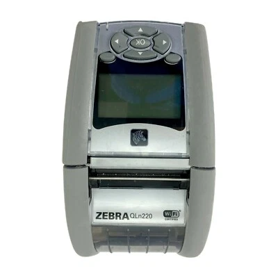 Zebra QLn220 Barcode Thermal Printer Wireless BT USB NO Battery No Adapter - Image 1 of 4