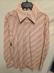 Camicia uomo Ron Chereskin taglia grande con bottoni 100% cotone nuova con etichetta nettare - Foto 1 di 3