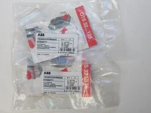 (NEW - lot of 2) ABB OTS32T1 , 1SCA022353R6830 Terminal Shroud Clearr - Picture 1 of 3