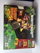 Nintendo 64 Donkey Kong Jungle Green Console Complete Box NUS-001 USA