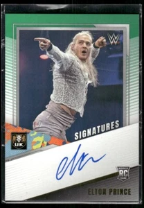 2022 Panini WWE NXT Elton Prince #NS-ETP Green Signatures (RC) - Picture 1 of 2