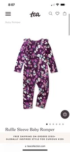 Tea Collection Girls Romper 12-18 Months NWT - Picture 1 of 2