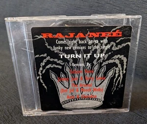Raja-Nee Turn It Up Promo Remix CD (1994) Single w/ Hype Sticker Salaam Remi - Picture 1 of 11