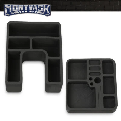 Fit For Ford Bronco 1978-1996 F-150-F-350 Pickup Floor Console Organizer Inserts - Image 1 of 4