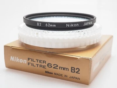Nikon 62mm Blue B2 cooling filter. - Image 1 of 3
