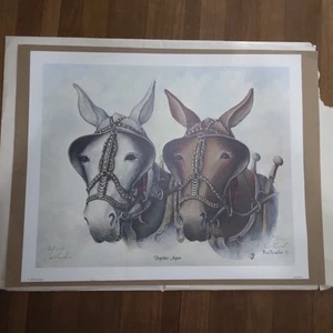 Raro Fred Thrasher "Together Again" impresión limitada personalizada, firmado 2x - Imagen 1 de 24