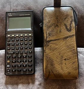 HP Hewlett Packard 48SX Scientific Expandable Calculator W/  Case Tested & Work - Picture 1 of 11
