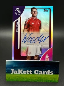 2025-26 Topps EPL - Chris Wood #AC-CW automático - Nottingham Forest - Imagen 1 de 2