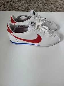 Nike Cortez Basic Leather OG 2018 - Forrest Gump - Size UK 8 (EU 42.5) US 9 RARE - Picture 1 of 13