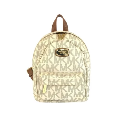 Michael Kors Rucksack MK Signature Beige Ivory Camel für Damen - Bild 1 von 4