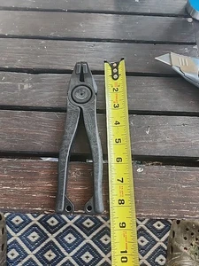 Fletcher Strumento per tagliare vetrate 8" pinze da corsa punta oro - Foto 1 di 8