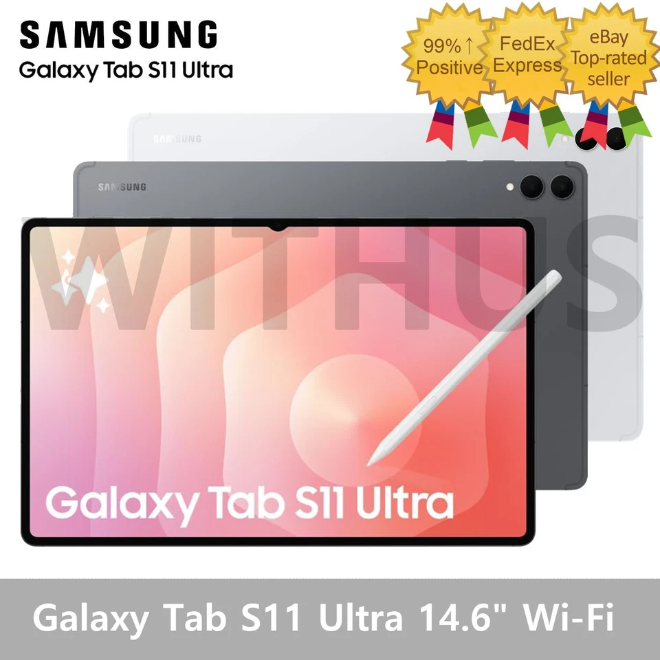 SAMSUNG Galaxy Tab S11 Ultra Wi-Fi 14.6" SM-X930 256GB/512GB/1TB Unlocked Tablet - Image 1 of 1