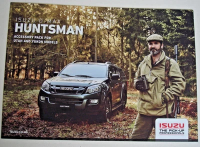 Isuzu . D Max . Isuzu D Max Huntsman Accessories . Sales Brochure - Image 1 of 3