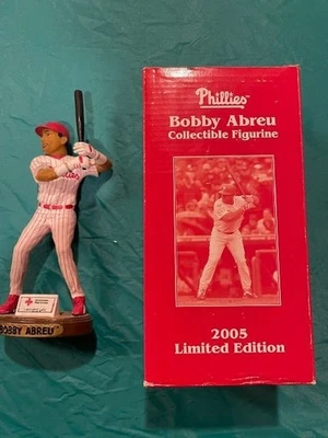Philadelphia Phillies Bobby Abreu Collectible Figurine 2005 SGA  with box - Image 1 of 4