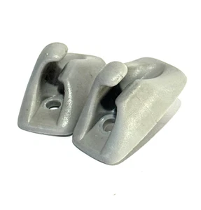 1993-1998 VW JETTA SEDAN INTERIOR SUNVISOR MOUNT CLIP TAB PAIR SET OEM - Picture 1 of 6