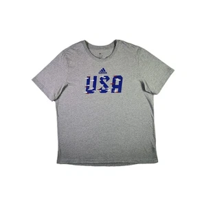 USA Fußball FIFA World Cup Qatar 2022 Official Adidas T-Shirt XL grau Tee Futbol - Bild 1 von 9
