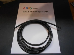 Silicon wire 8AWG Black 0.5m Mini Z Atomic GL Racing Kyosho - Picture 1 of 2