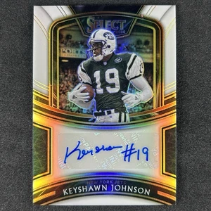 2020 Keyshawn Johnson Panini Select Autograph White /20 #SI-KJO - Picture 1 of 3