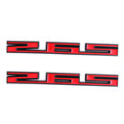 2x Black Red 265 Emblem Car Fender Door Rear Trunk Lid Badge for SBC 265 4.3 Ford Club Wagon