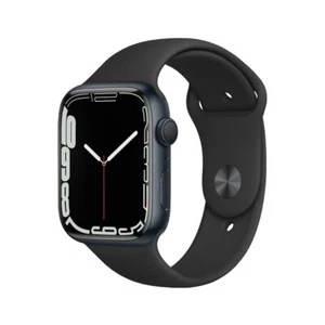 Watch Series 7 Aluminum 45mm Cellular - Midnight - Excellent - Picture 1 of 1