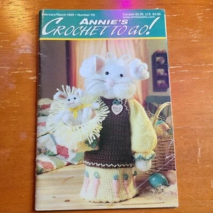 Annie's Quick & Easy Crochet To Go! Magazine February/March 1999 Number 115 - Picture 1 of 8