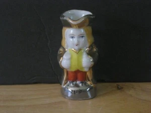 Vintage Toby Jug Pitcher Standing Colonial Victorian Man Gold Coat - Picture 1 of 9