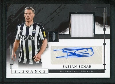 2023-24 FABIAN SCHAR 20/25 AUTO JERSEY PANINI IMPECCABLE PREMIER LEAGUE - Image 1 of 2
