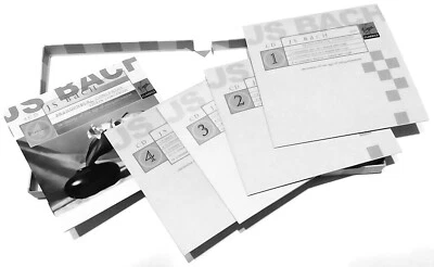 J.S. BACH CANTATAS & MASSES 4 CD BOX SET - BRANDERBURG CONCERTOS 2005 EMI VIRGIN - Image 1 of 4