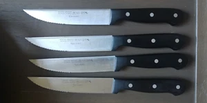 Lot Of Wusthof Gourmet 4131/14cm Serrated Steak  Knife Germany - Picture 1 of 7