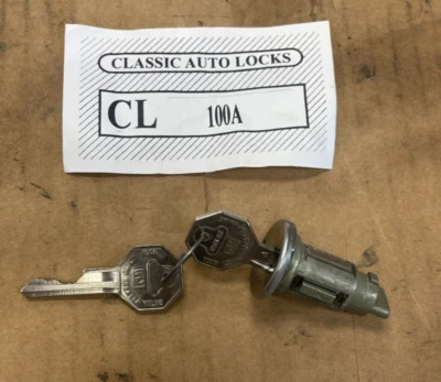 1966-67 Original GM Buick Special Skylark Ignition Lock Octagon Head - Image 1 of 4