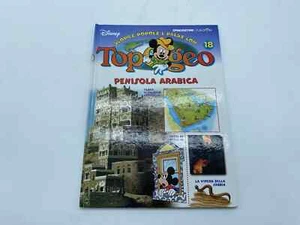 Magazine Book Topogeo No. 18 Arabian Peninsula Deagostini Disney - Picture 1 of 3