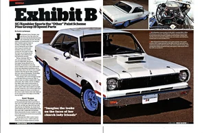 1969 SC/RAMBLER 390/315 HP ~ GREAT 4-PAGE ARTICLE / AD - Imagen 1 de 1
